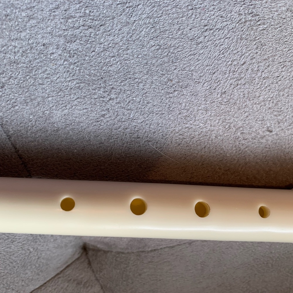 RECORDER MUSICAL INSTRUMENT Plastic Soprano Ivory color 14” x 2”
× 2”GUC - Picture 6 of 10
